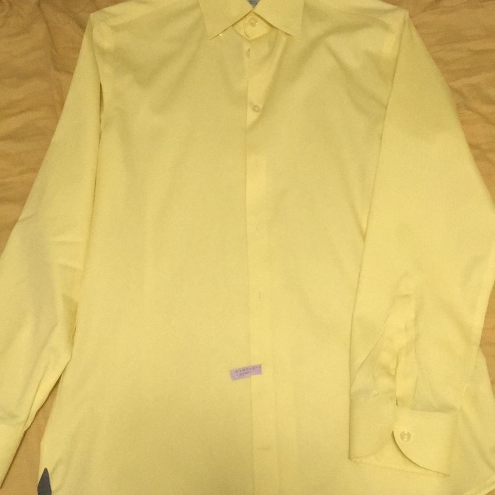 Charles Tyrwhitt Pale yellow dress shirt